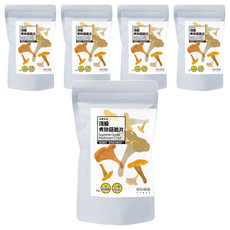 好日好食 好果系列 秀珍菇脆片 低溫脫水 無防腐劑 台灣原產, 55g, 5包