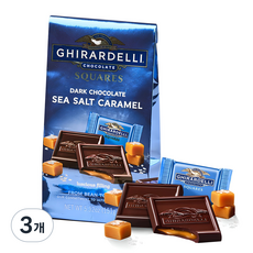기라델리 다크초콜릿 씨솔트카라멜, 151g, 3개