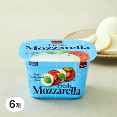 상하치즈 후레쉬 모짜렐라, 100g, 6개, 1개입