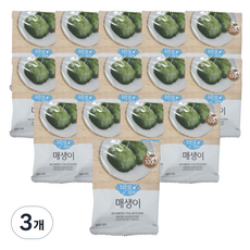 바로먹쿡 건조 매생이 15p, 30g, 3개