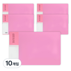 紅色Loop PP活頁夾 A5 稅務鐵, 粉色, 10入