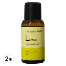 더허브스토리 에센셜오일 레몬, 30ml, 2개