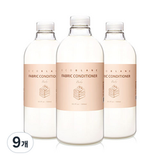 에코블랑 유아섬유유연제 베이비파우더향 1L, 9개