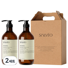Solbio 極度受損洗髮精 1000ml x 2p + 禮盒組, 2套