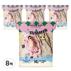 韓國 COOiNG Air dry 夏季褲型紙尿褲 男女通用, 特大碼(XL), 176張