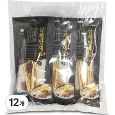 MOMAEJOWHA 濃郁湯底蔘雞湯材料, 100g, 12個