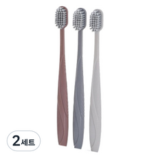 오알씨 딥클린 소프트 칫솔 3종 세트 4R1224, 2세트