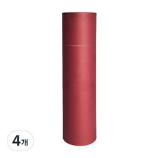 Ato Package 紅酒紙筒 750ml, 酒紅色, 4個