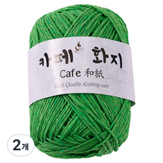 青松編織線 Cafehwaji 編織線, 1019 清新綠, 2個