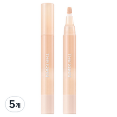 더샘 커버 퍼펙션 펜 컨실러 4ml, 클리어베이지, 5개