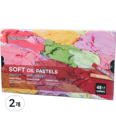 giorgione 柔軟高級型油畫棒, 48色, 2個