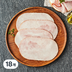 존쿡델리미트 홀머슬 햄, 100g, 18개