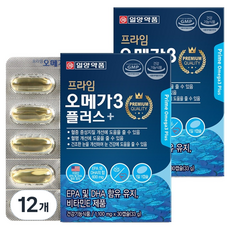 일양약품 프라임 오메가3 플러스 33g, 30정, 12개
