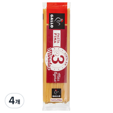 갈로 씬 3분 스파게티, 400g, 4개