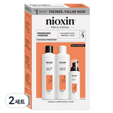 NIOXIN 耐奧森 NIOXIN 4號體驗3件組, 2套
