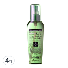클라디움 아쿠아 모이스쳐 마사지 클렌저 남성청결제, 120ml, 4개