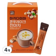 Danongwon 夏威夷果玉米片天麻茶, 4個, 50入, 18g