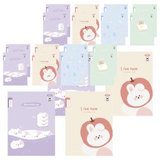 PENPIA 800 小學裝訂 6格 國語筆記本, 隨機出貨, 20個