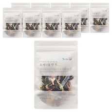 맘마레시피 간편한 제주산 건나물 유채나물 한 끼, 10개, 20g