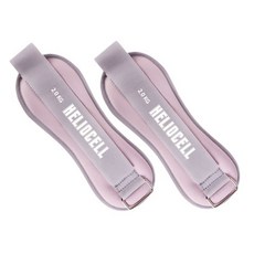 Heliosell 負重帶 手腕 腳踝 啞鈴 沙袋 2入, 粉紅色, 2kg