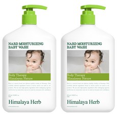 나드 모이스처 베이비 워시, 600ml, 2개