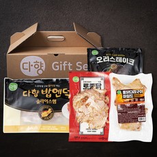 다향오리 훈제오리 닭고기 선물세트 2.1kg, 1세트
