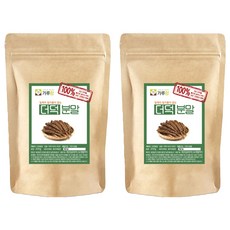 麵粉和deodeok粉, 200g, 2個