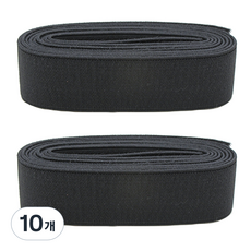 해피베어스 고무줄 30mm, 블랙, 10개
