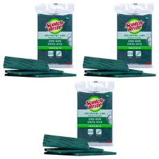 3M Scotch-Brite 百利 強力多用途百潔布 中型, 3入, 3個