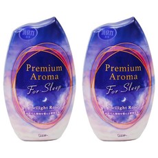 ST 雞仔牌 消臭力 Premium Aroma 室內舒眠系列芳香劑, 400ml, 2瓶, 薄暮玫瑰 紫色