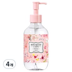 부케가르니 모이스처 바디오일 화이트머스크향, 300ml, 4개