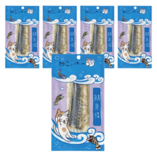 Neko 吶一口 鮮食餐 鯖魚條 30g 全齡貓適用 寵物零食, 5包