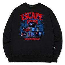 Escapefrom Digital Escape印花棉質大學T