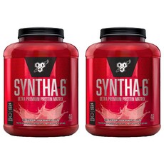 Bsn 畢斯恩 Syntha-6草莓香複合蛋白粉, 2.27kg, 2個