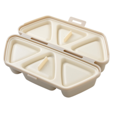Arnest MUSUBEAT 三角飯糰模具組, 米色, 1個