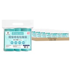 STAR CANDY 香氛垃圾袋 小(45 x 55cm) 小蒼蘭 3捲, 10包