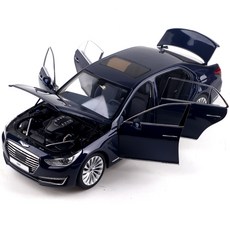 1:18 Genesis G90, 深藍