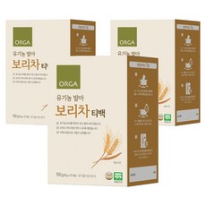 올가홀푸드 유기농 발아 보리차, 10g, 15개입, 3개