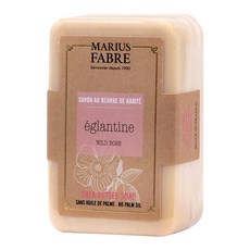 MARIUS FABRE 法鉑馬賽肥皂 天然草本乳油木皂 野玫瑰, 1個, 250g