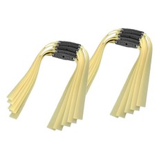 House of Seoha 高彈力彈弓橡皮筋 24cm x 2mm, 米色, 10個