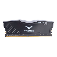 TEAMGROUP 十銓 T-Force Delta 炫光RGB系列 16G DDR4-3200 桌機用 CL16, 全幅 120° 超廣角燈效, 2個