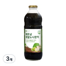Healthy Food 越南諾麗果濃縮汁, 1L, 3瓶