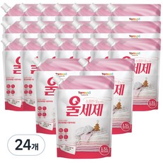 탐사 울세제 중성세제 리필, 1.5L, 24개