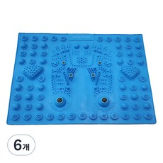 Living Mango 指壓墊, 藍色, 6個