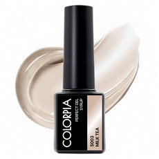 Colorpia 一步式糖漿凝膠指甲油, 1個, S003 奶茶, 6g
