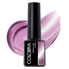 Colorpia 一步式糖漿凝膠美甲, 1個, S004 芋頭色, 6g