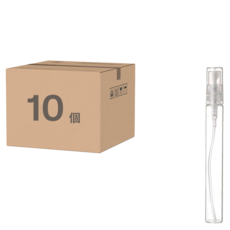小麥購物 玻璃香水分裝瓶 10g 10ml, D039, 10個