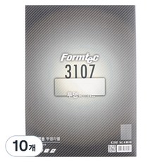 폼텍 잉크젯 투명 라벨지 IC-3107, 16칸, 10개