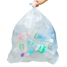 Greenpack Korea Reputation 透明垃圾袋 200p, 40L, 1個