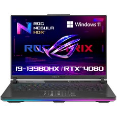 에이수스 2023 ROG 스트릭스 스카 16 코어i9 인텔 13세대 지포스 RTX 4080, Off Black, 2TB, 32GB, WIN11 Home, G634JZ-NM015W